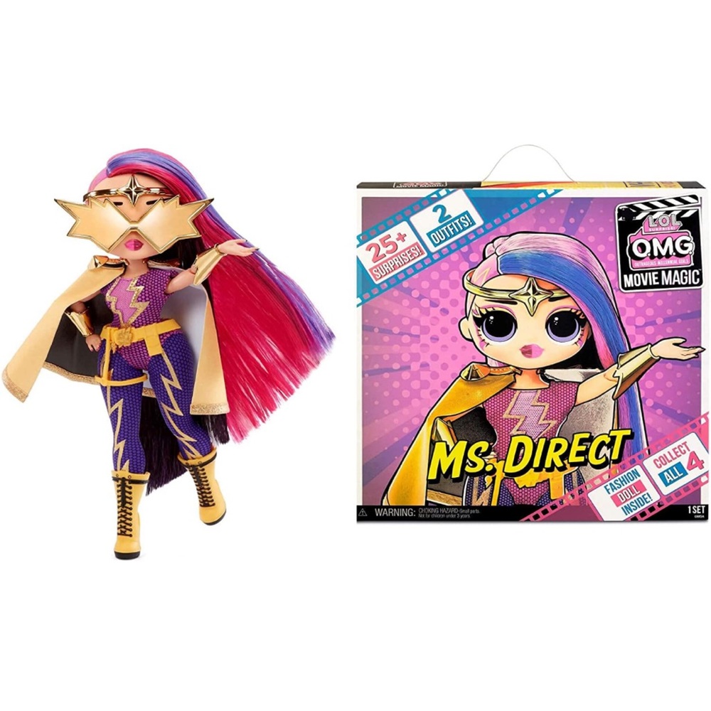 LOL Surprise! OMG Movie Magic Ms. Direct Fashion Doll 25 Surprise - Picture 2 of 2